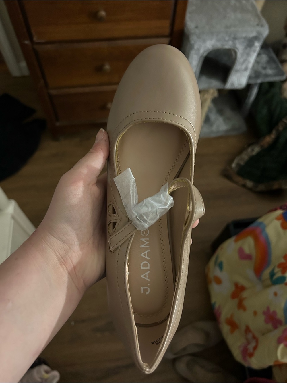 Tan J.Adams dress heels